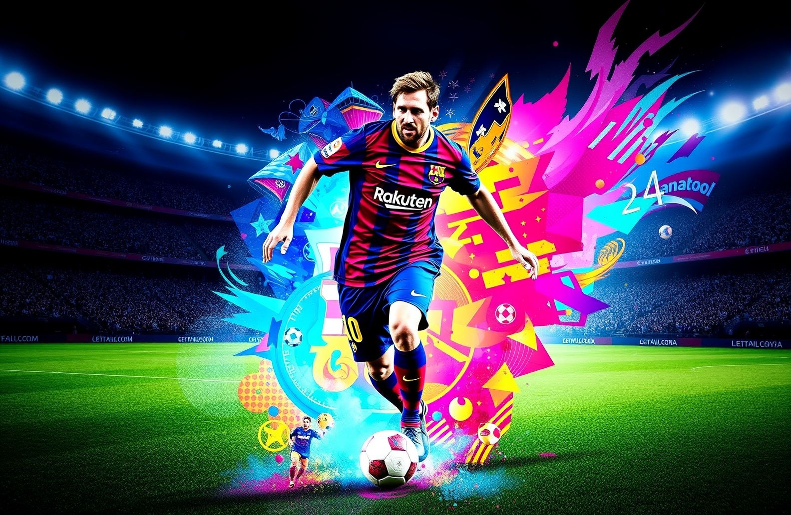 Wallpaper Of Lionel Messi