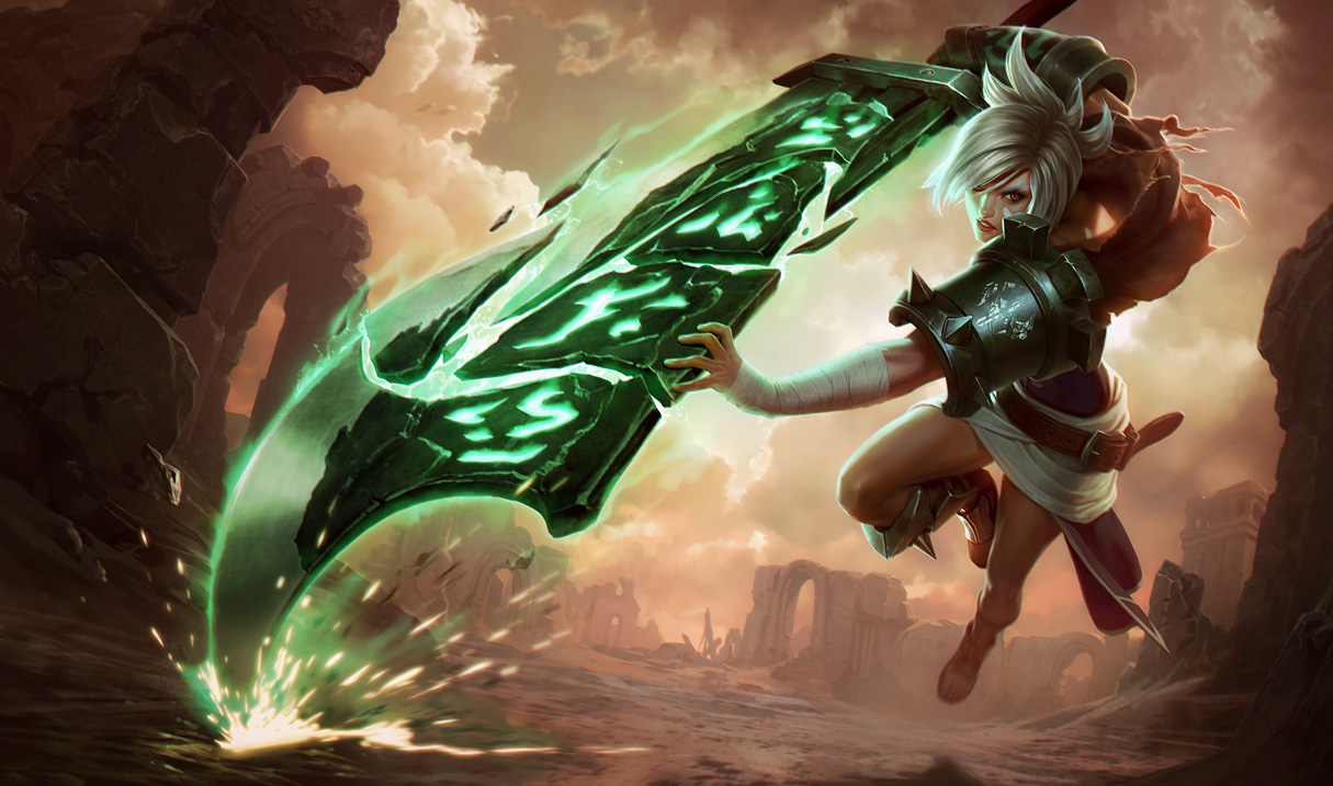 DragonBlade Riven by Claparo-Sans on DeviantArt