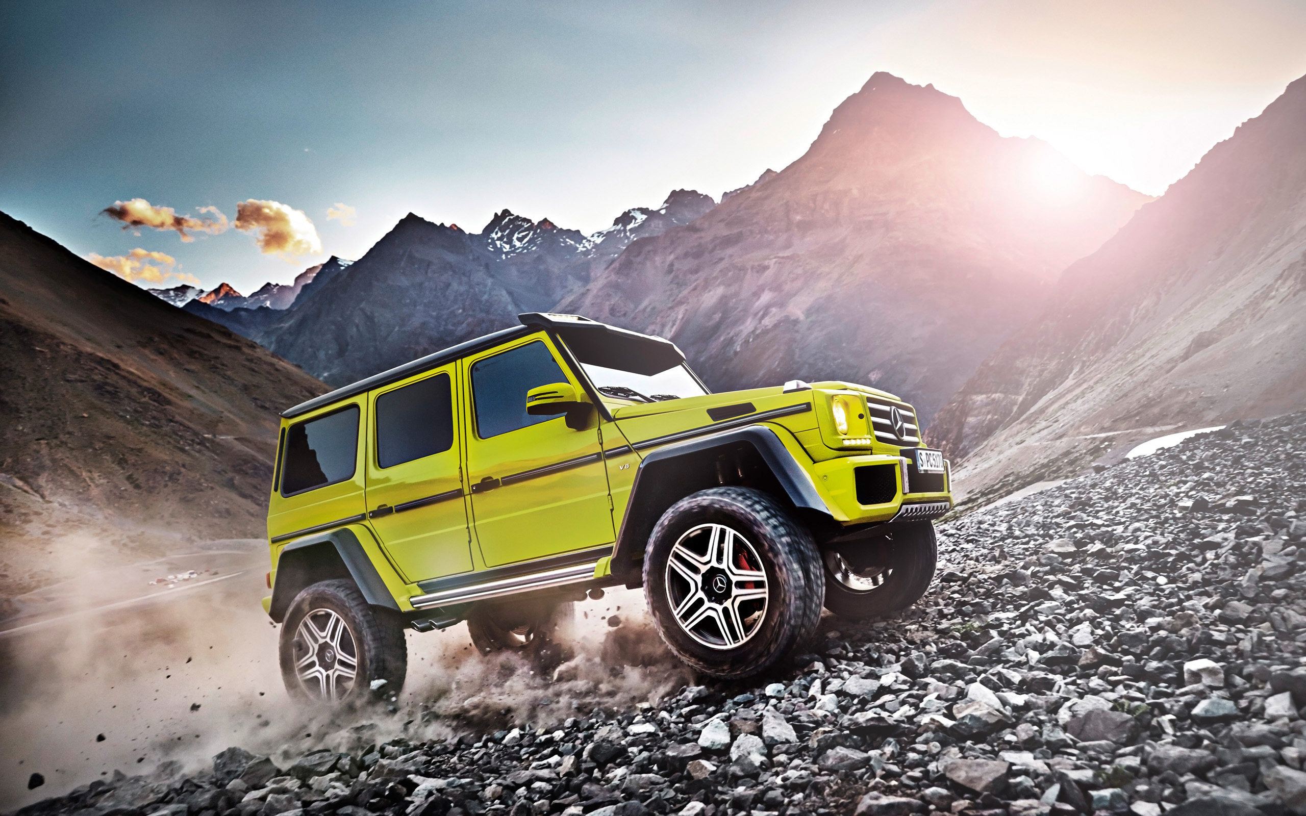 Mercedes Benz G500 HD Wallpaper Background Image