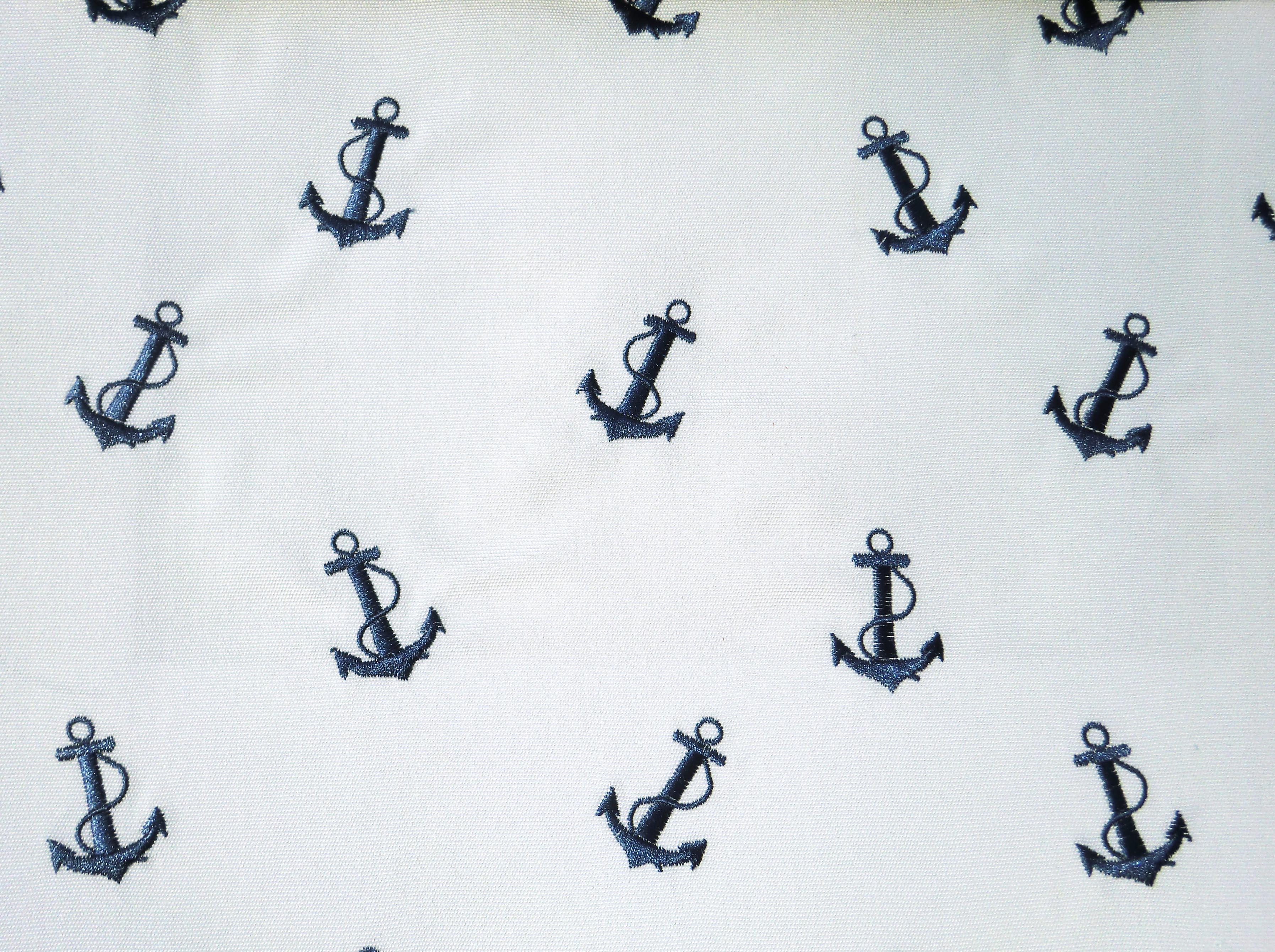 Ralph Lauren Upper Deck Embroidery Sailcloth Boats And Sailing