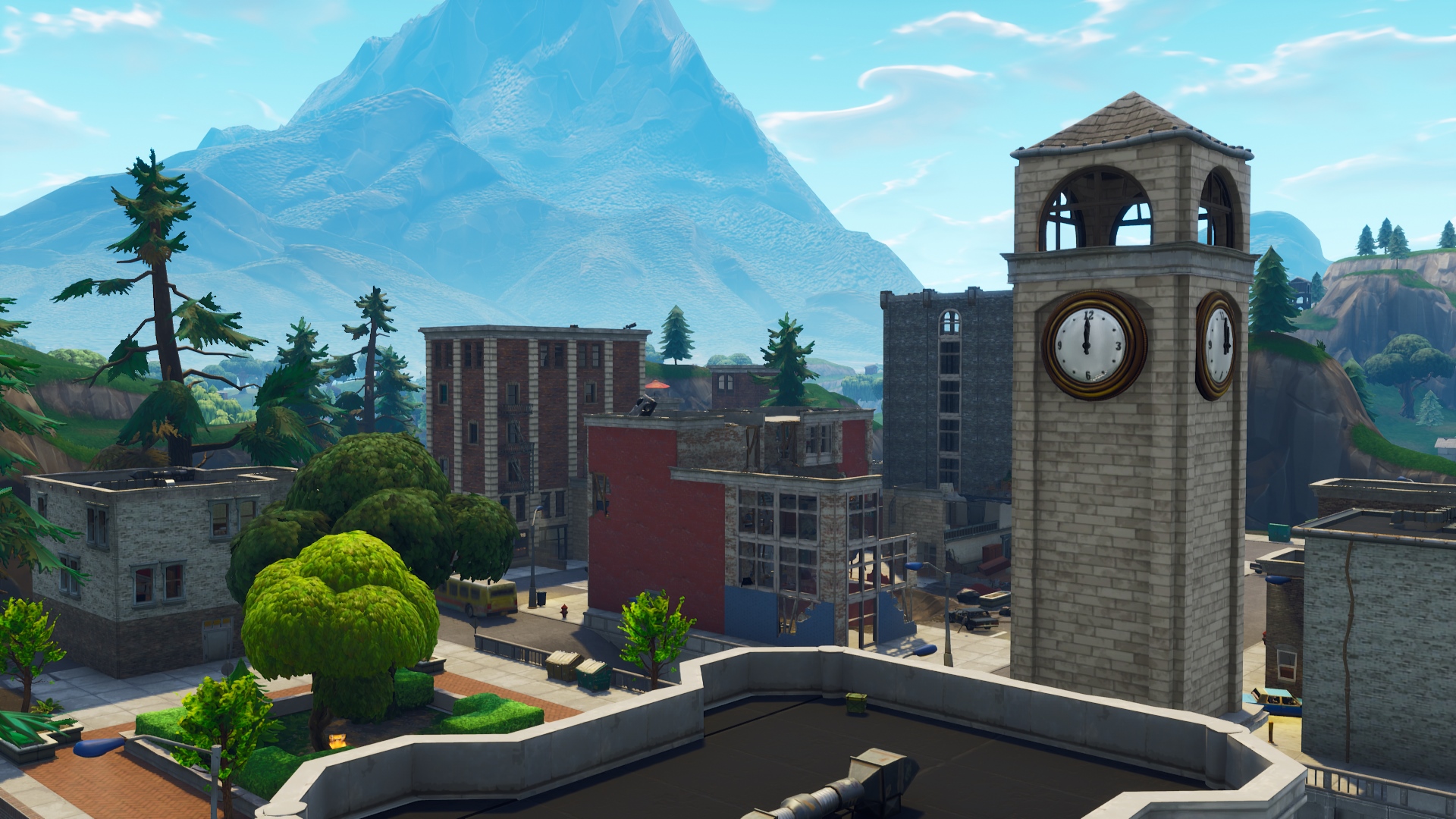 The New Building In Tilted Towers Has Been Demolished By