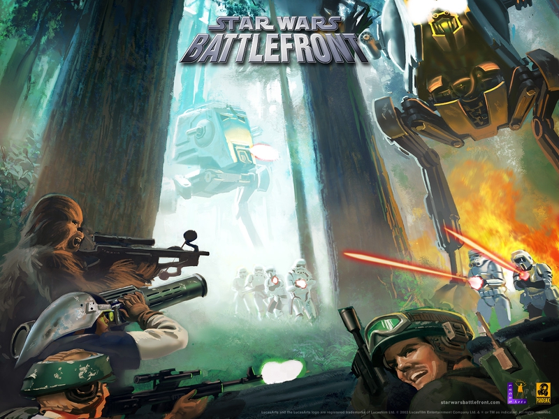 Star Wars Battlefront Wallpaper Endor Video Games
