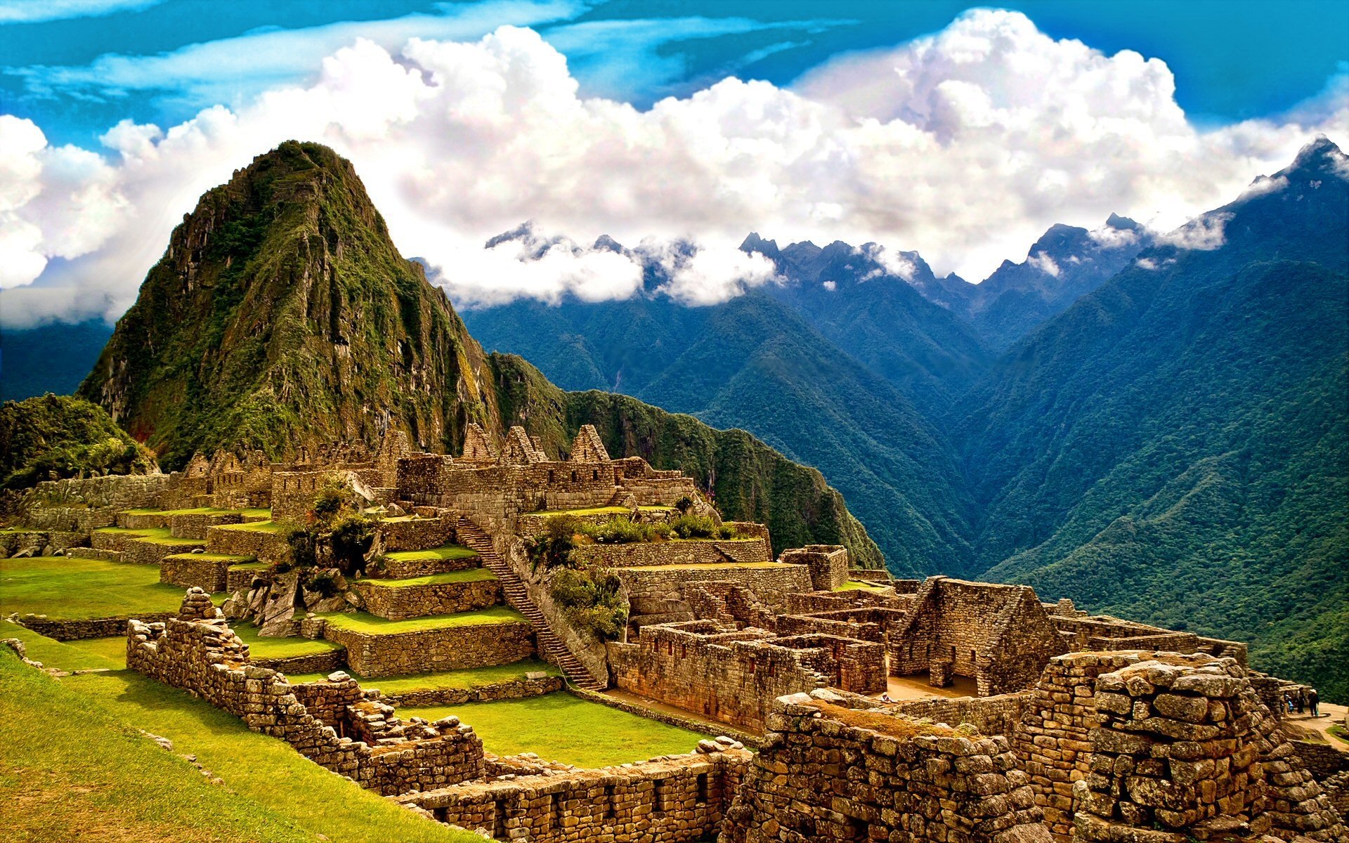 Machu Picchu HD Wallpaper Background Image