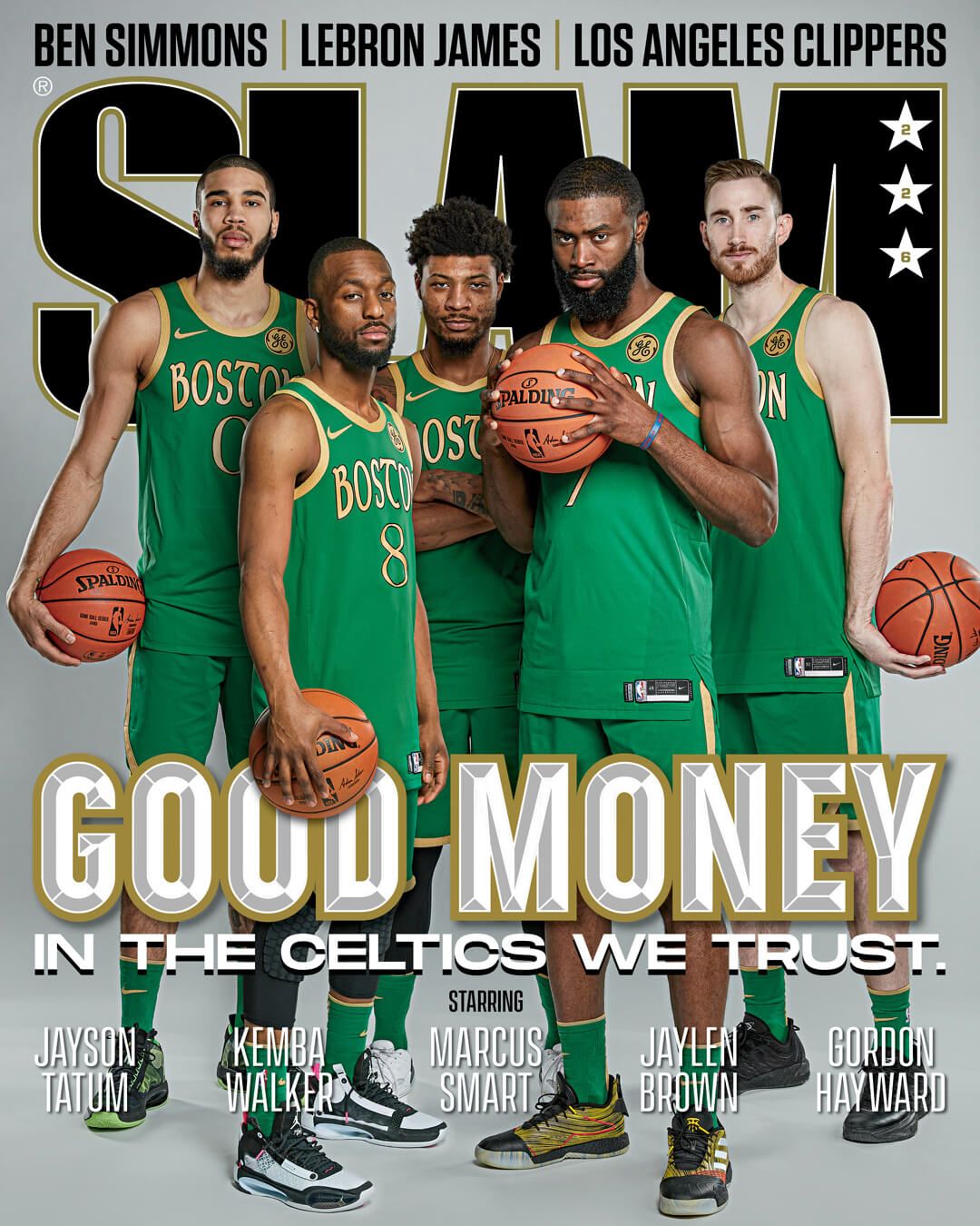 Together The Boston Celtics Cover Slam In