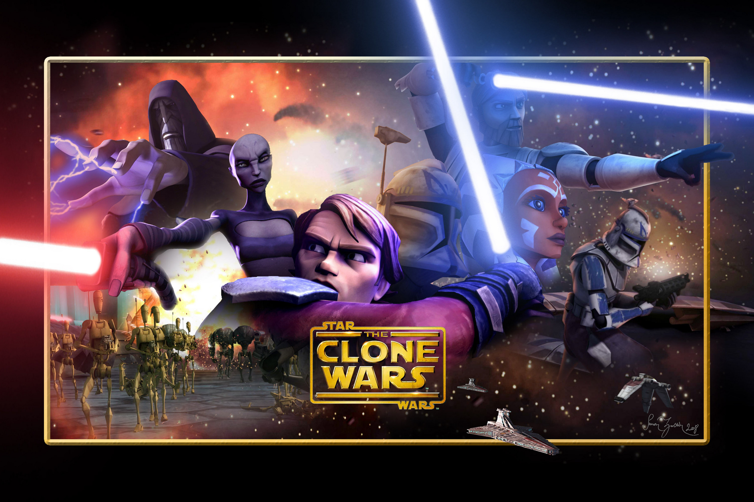 Obi Wan Anakin And Ahsoka Image Star Wars Clone HD
