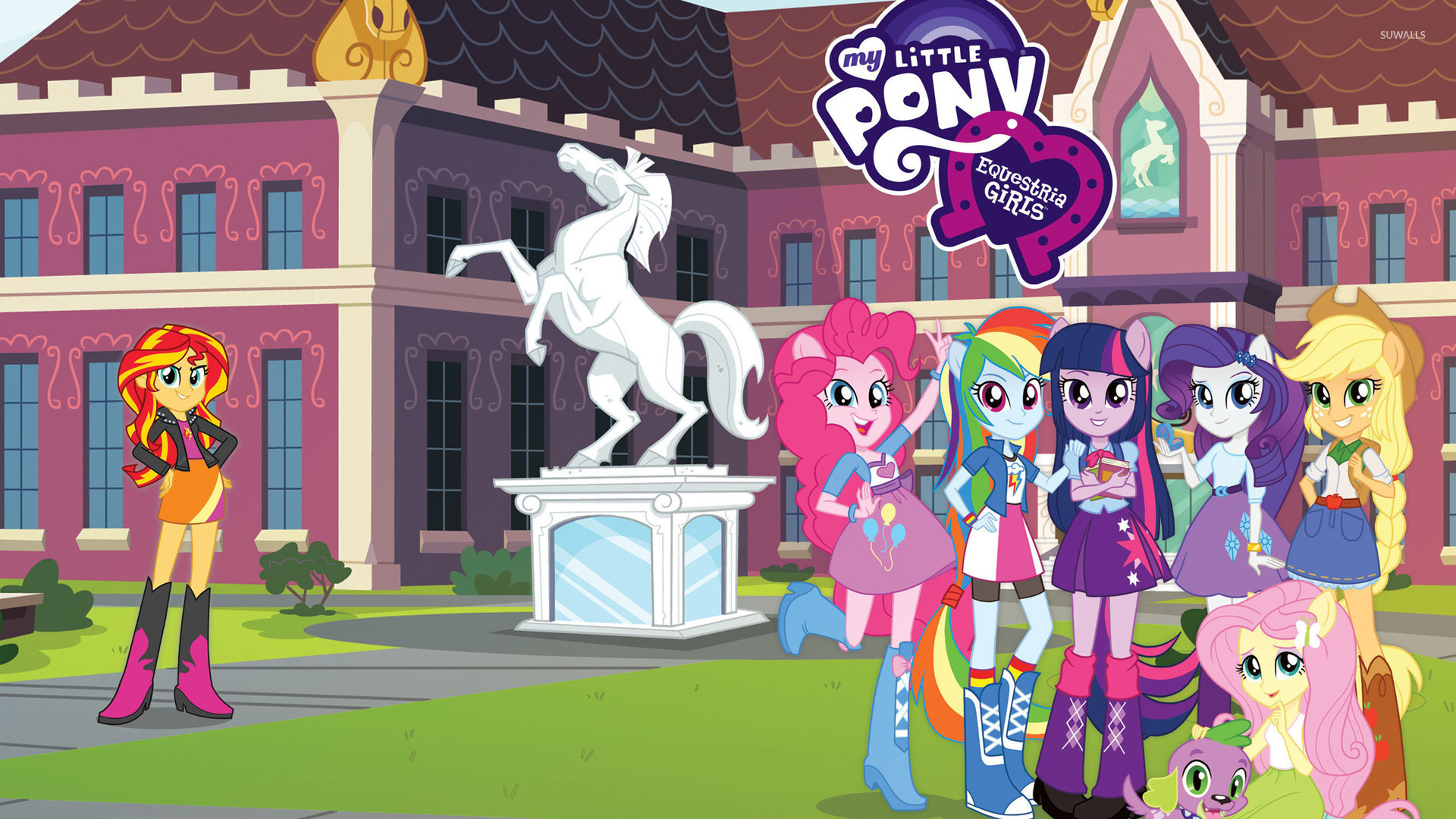 My Little Pony Equestria Girls Wallpaper Cartoon