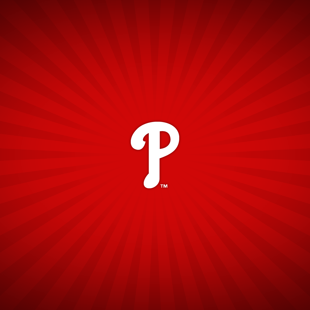 Phillies Logo with Red Starburst Background Download