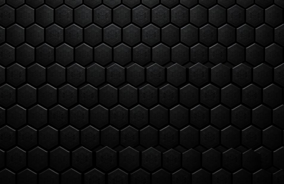 Black Hexagon Wallpaper