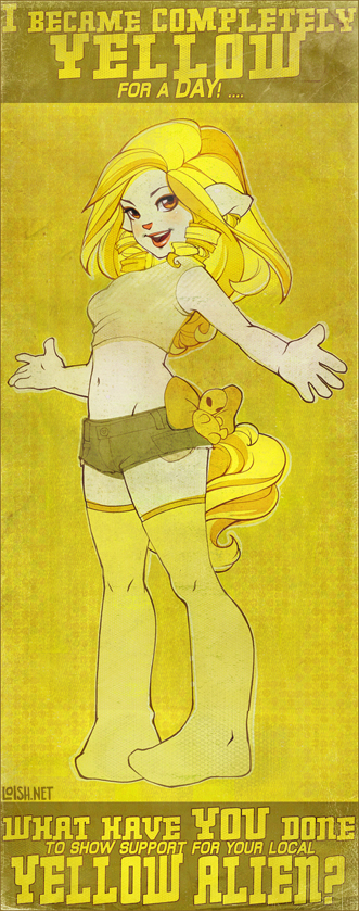 Yellow Day By Loish