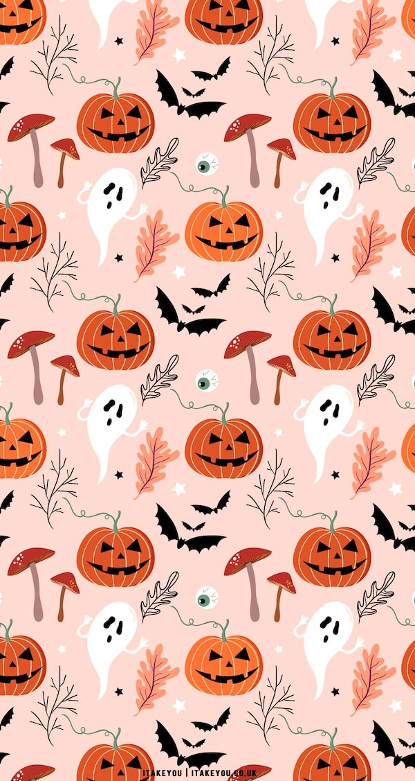 Aesthetic Halloween iPhone Wallpaper  PixelsTalkNet