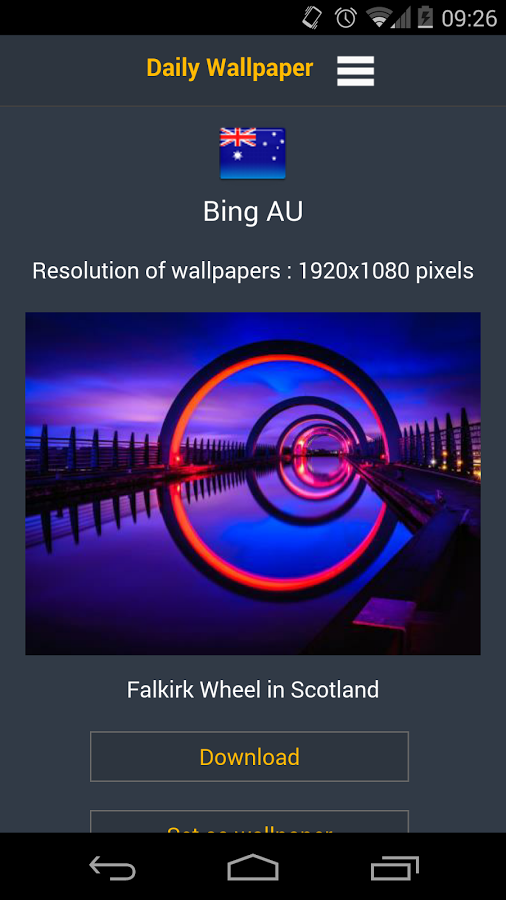 Daily Wallpaper with Bing   Android Apps on Google Play