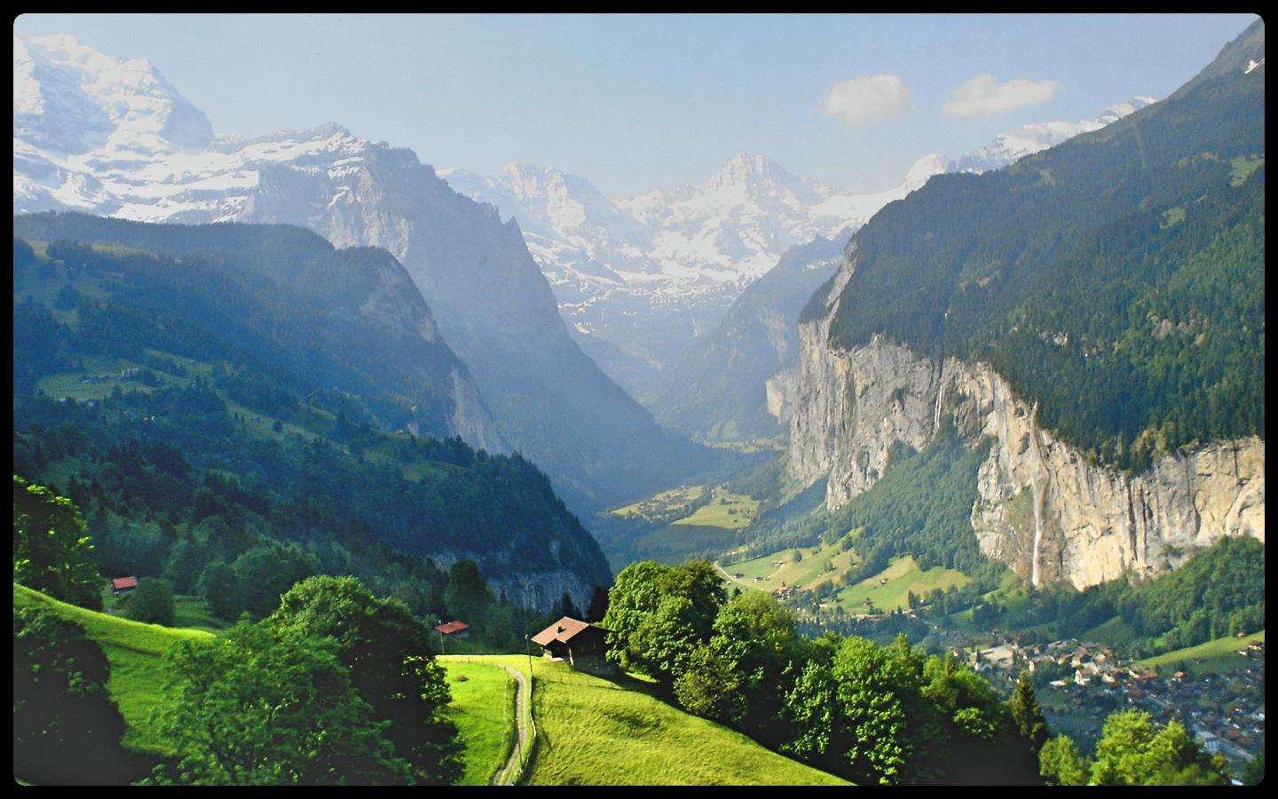 Spring Alps Wallpaper Swiss alps