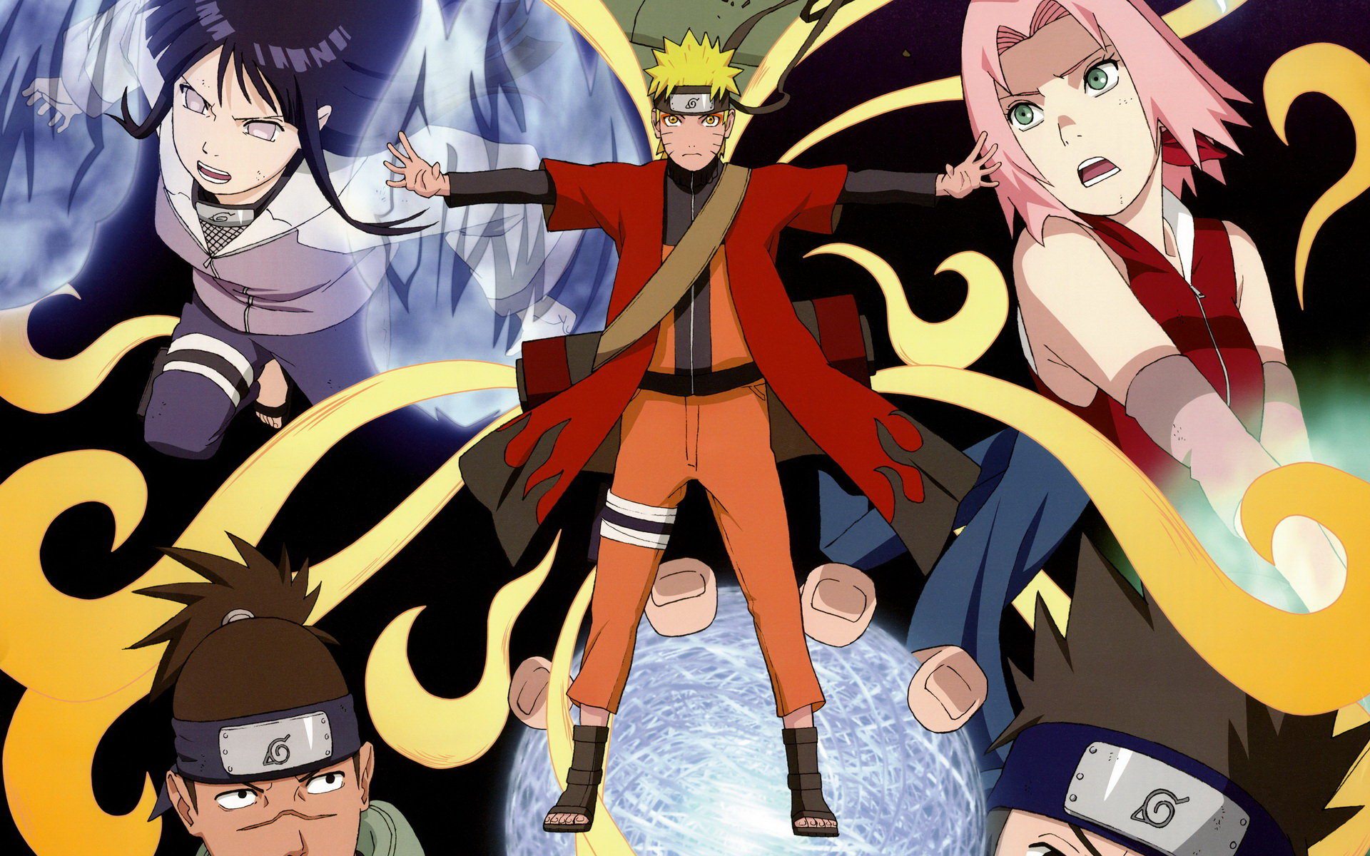 Cool Naruto Theme Animation Desktop Wallpaper