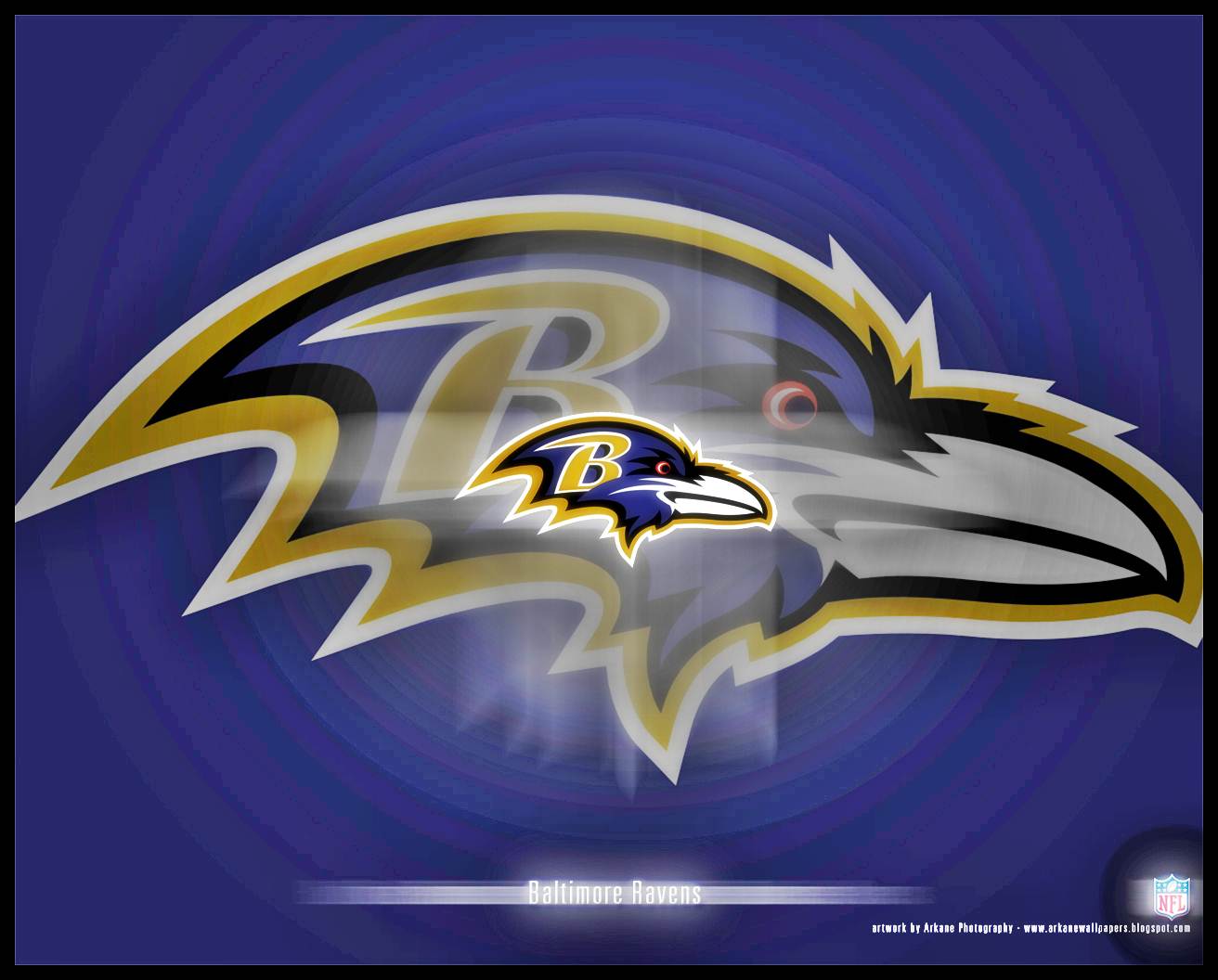 Baltimore Ravens Desktop Wallpaper Helmet