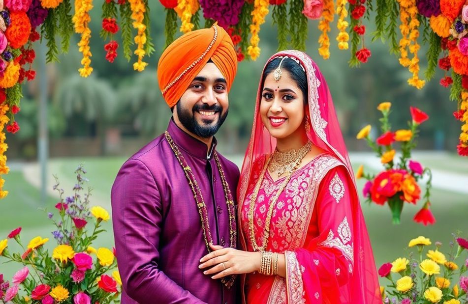 Punjabi Couples Wallpaper