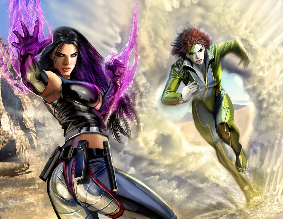 2d Art Velocity Cyblade Poster Digital Concept Fantasy