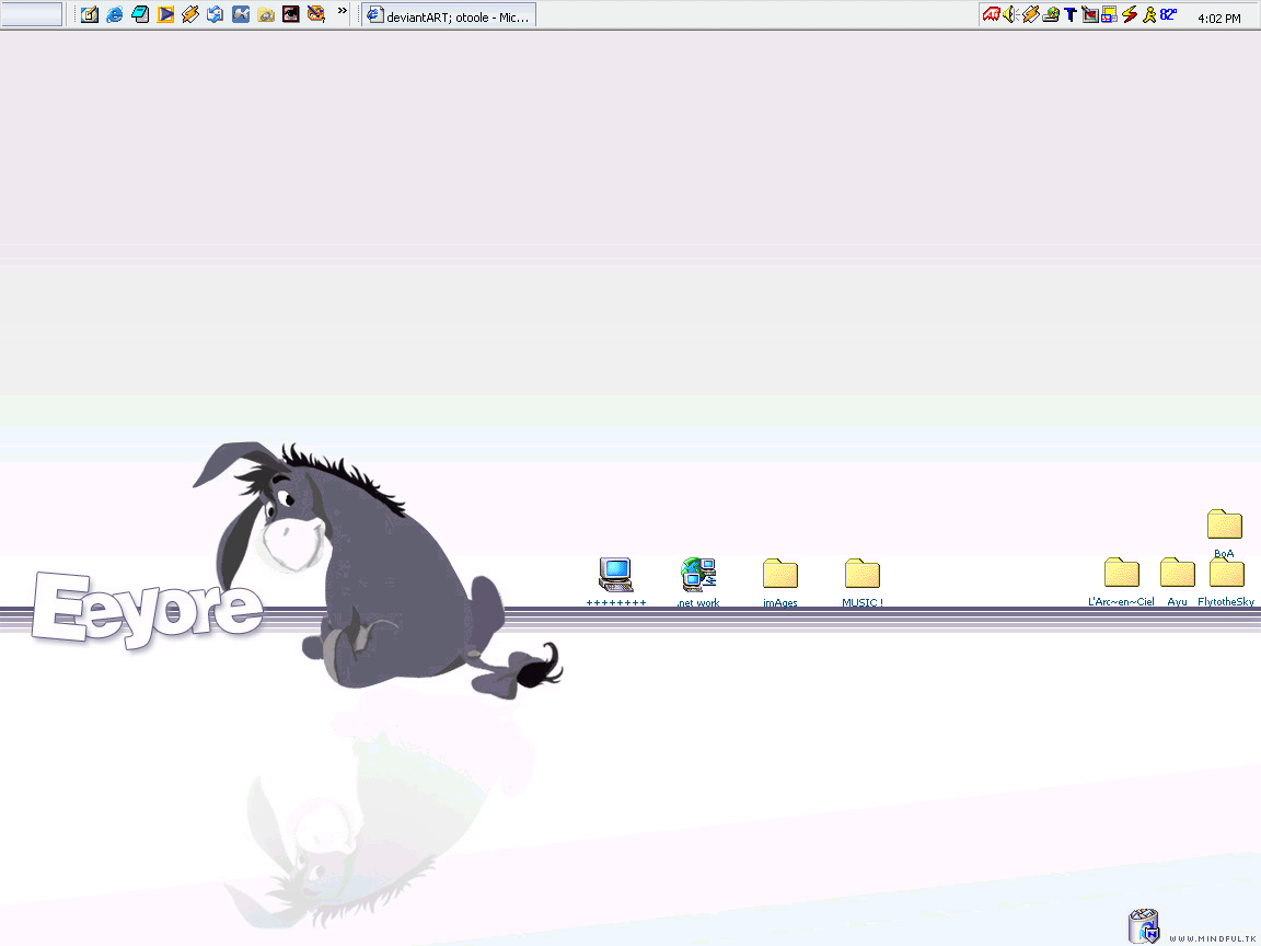 Eeyore Desktop By Otoole
