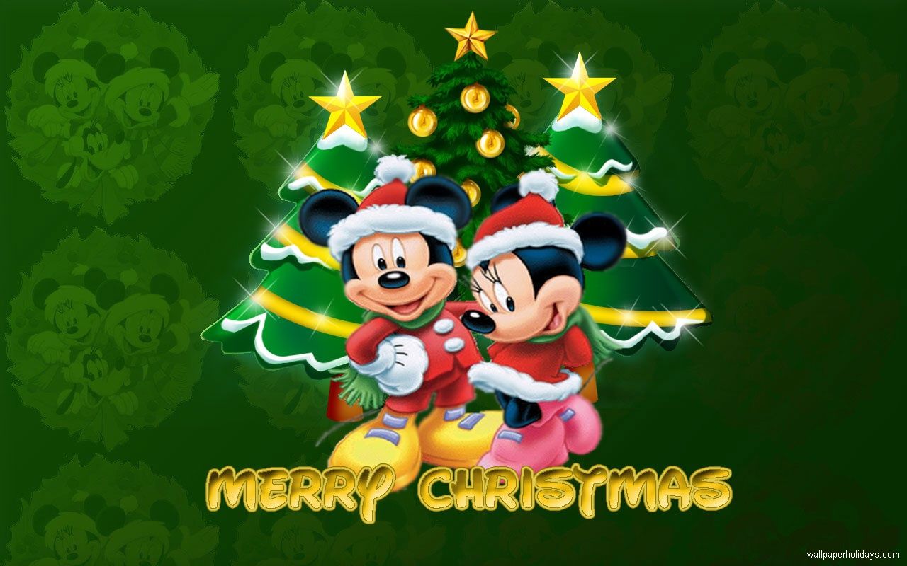 Mickey Mouse Merry Christmas Wallpaper Pictures Photos And Image