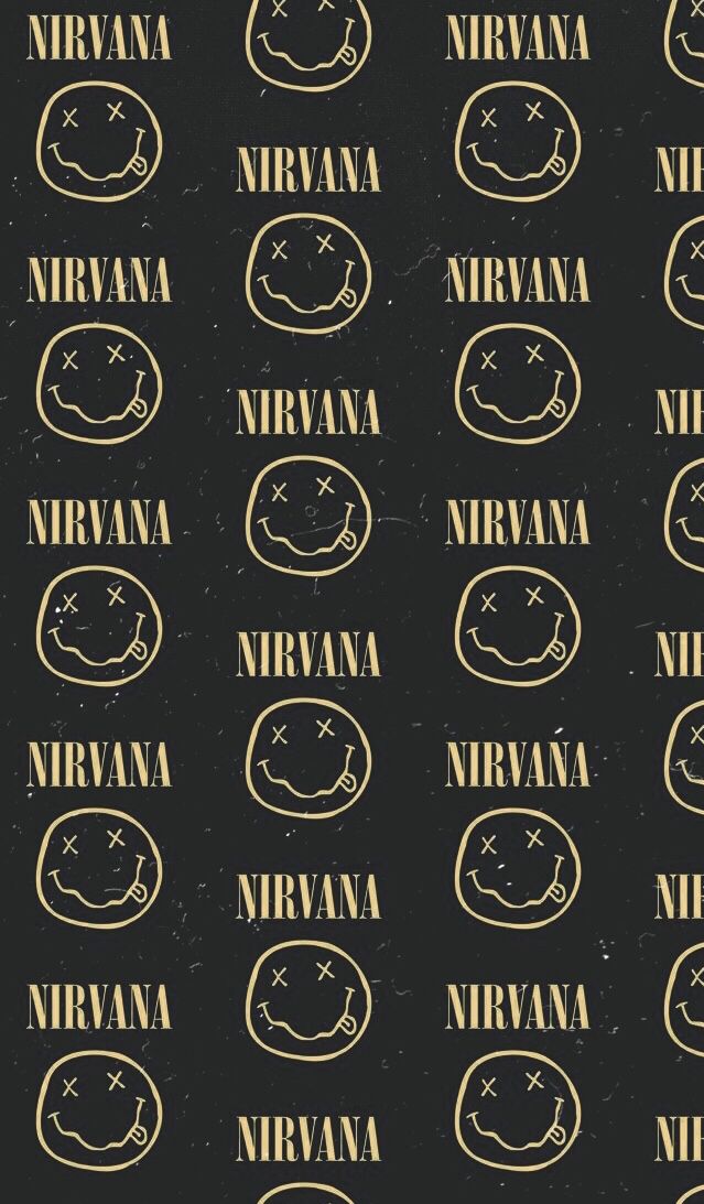 nirvana wallpaper smile Music in 2019 Nirvana Wallpaper