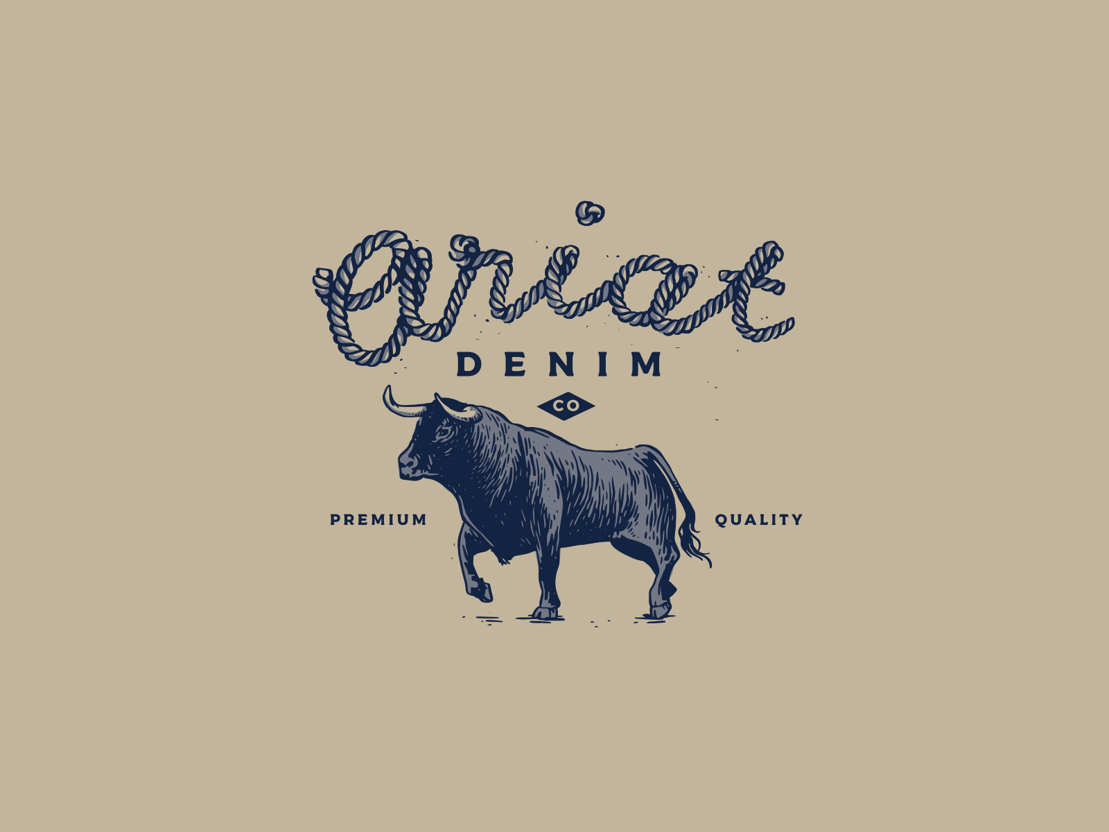 Ariat Rope And Bull By Adam Johnson On Dribbble