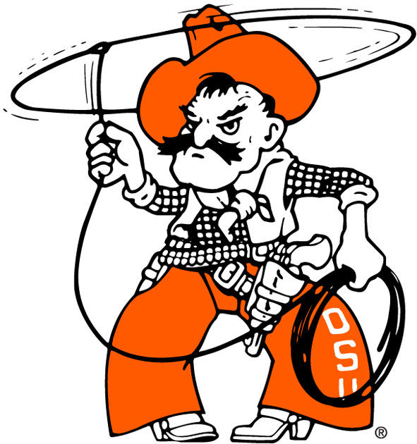 Oklahoma State Cowboys Secondary Logo Ncaa Division I N R