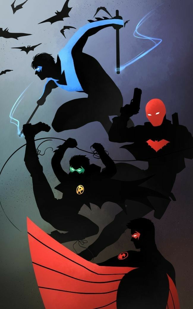 Official Airman On Superhero Art With Image Nightwing