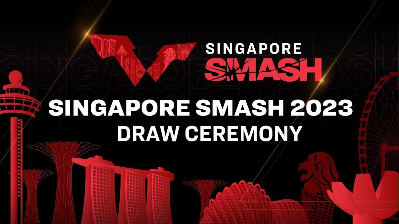 Draw Ceremony Live Singapore Smash