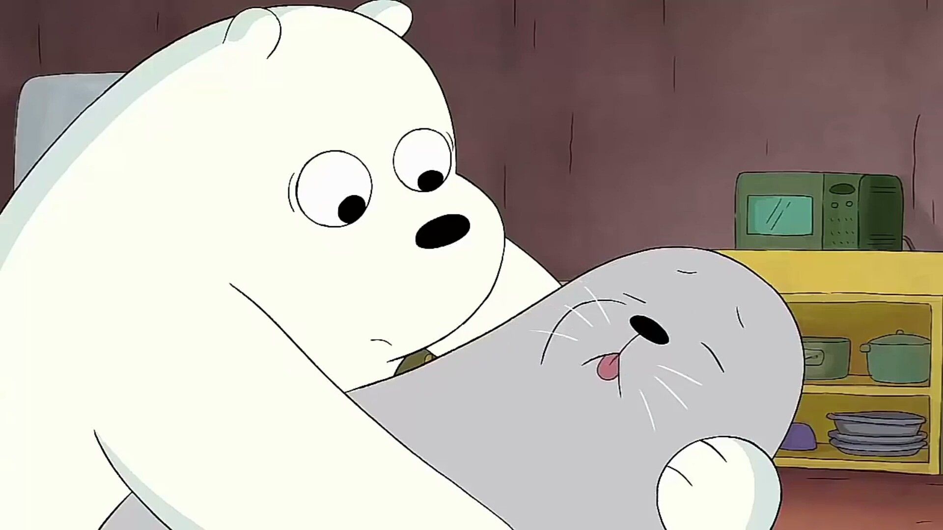 Ice Bear We Bare Bears Cartoon Character Picture Wallpaper