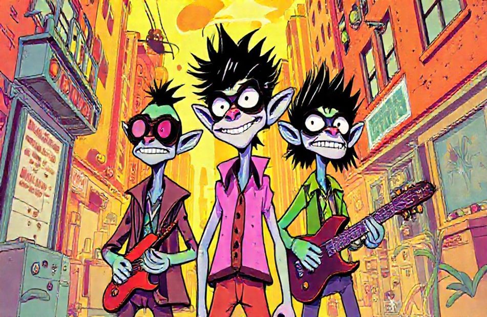 Gorillaz Wallpaper Hd