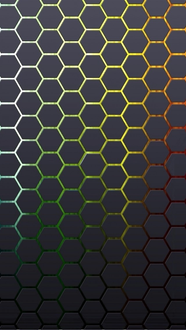 Hexagons Textures Honeyb Background iPhone 5s Wallpaper