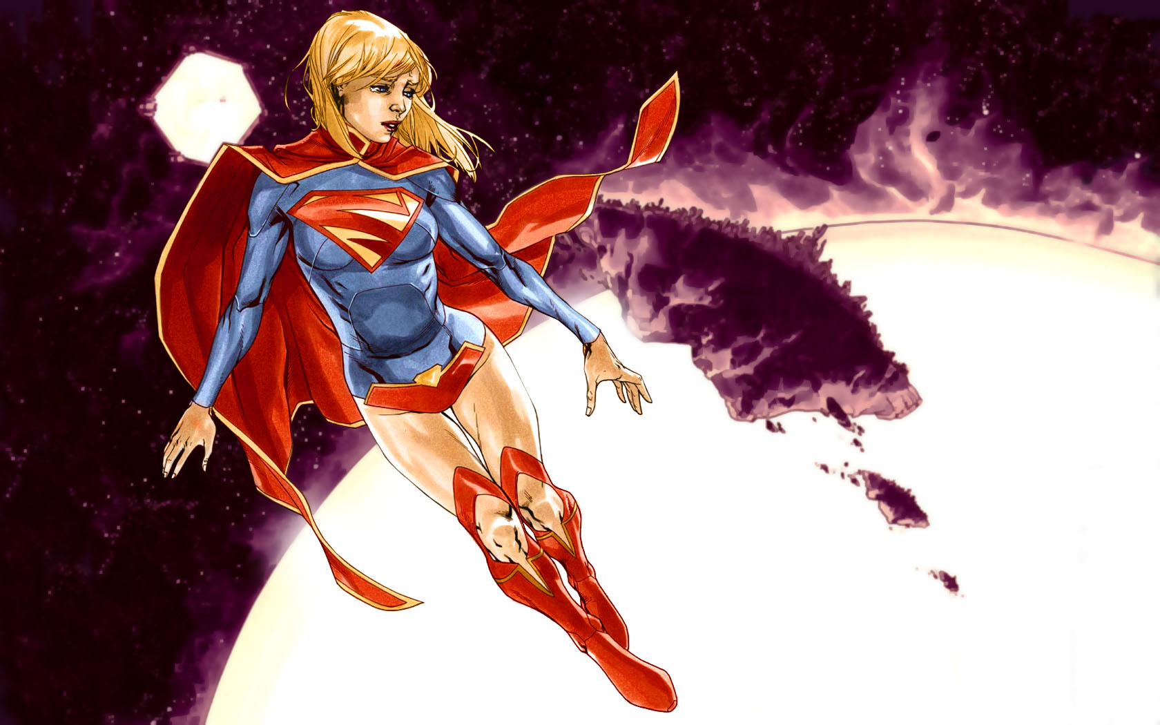 supergirl wallpaper by bamphalas d50q2ro