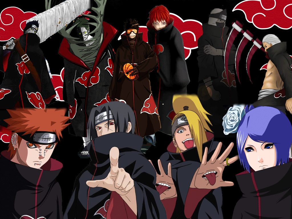 naruto as akatsuki