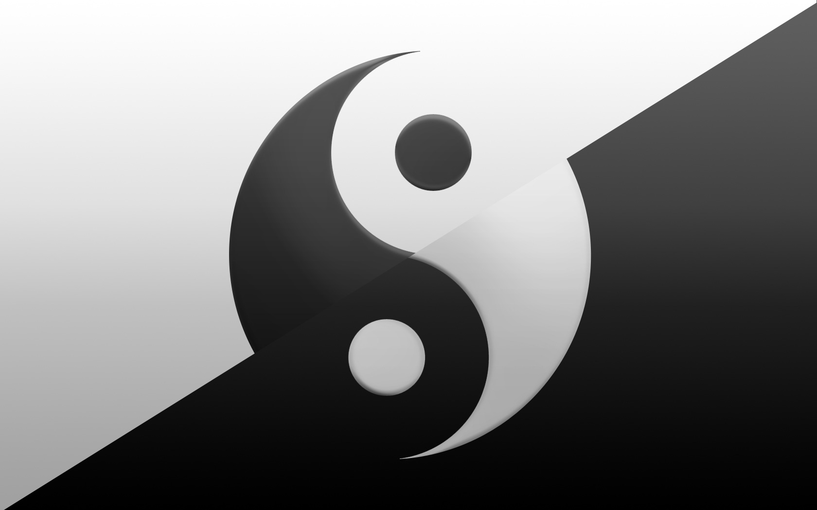 yin yang signs desktop 1680x1050 wanted wallpaper  Wanted