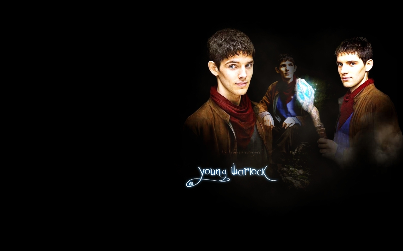 Young Warlock Merlin On Bbc Wallpaper