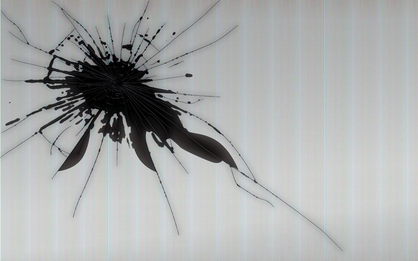 Cracked Screen Wallpaper 1680x1050 Cracked Screen None 1680x1050