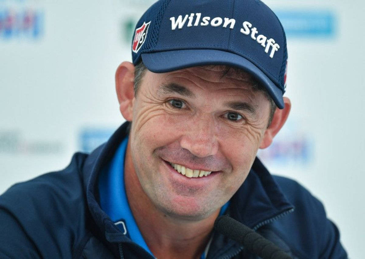Padraig Harrington Face Close Wallpaper