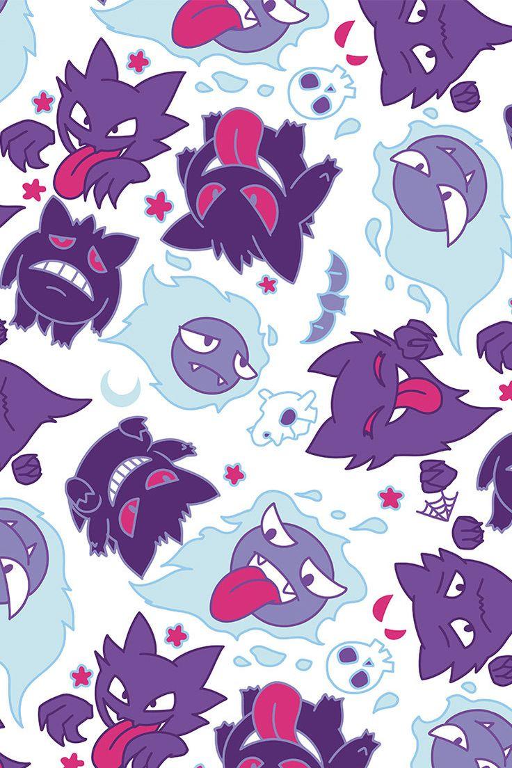 Gengar Haunter Gastly Poster Perfect for a Gift Present Etsy in