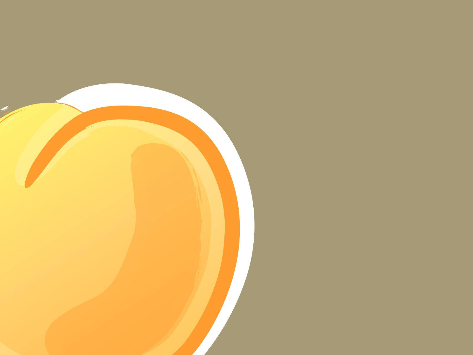 Peach Color Aesthetic Wallpaper