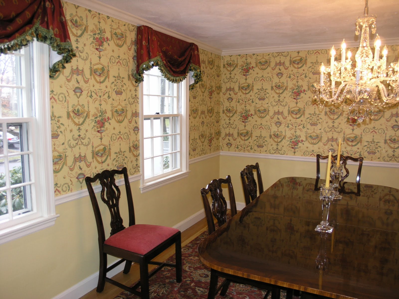 Greeff Historic Reproduction Wallpaper Colefax Fowler Silk With