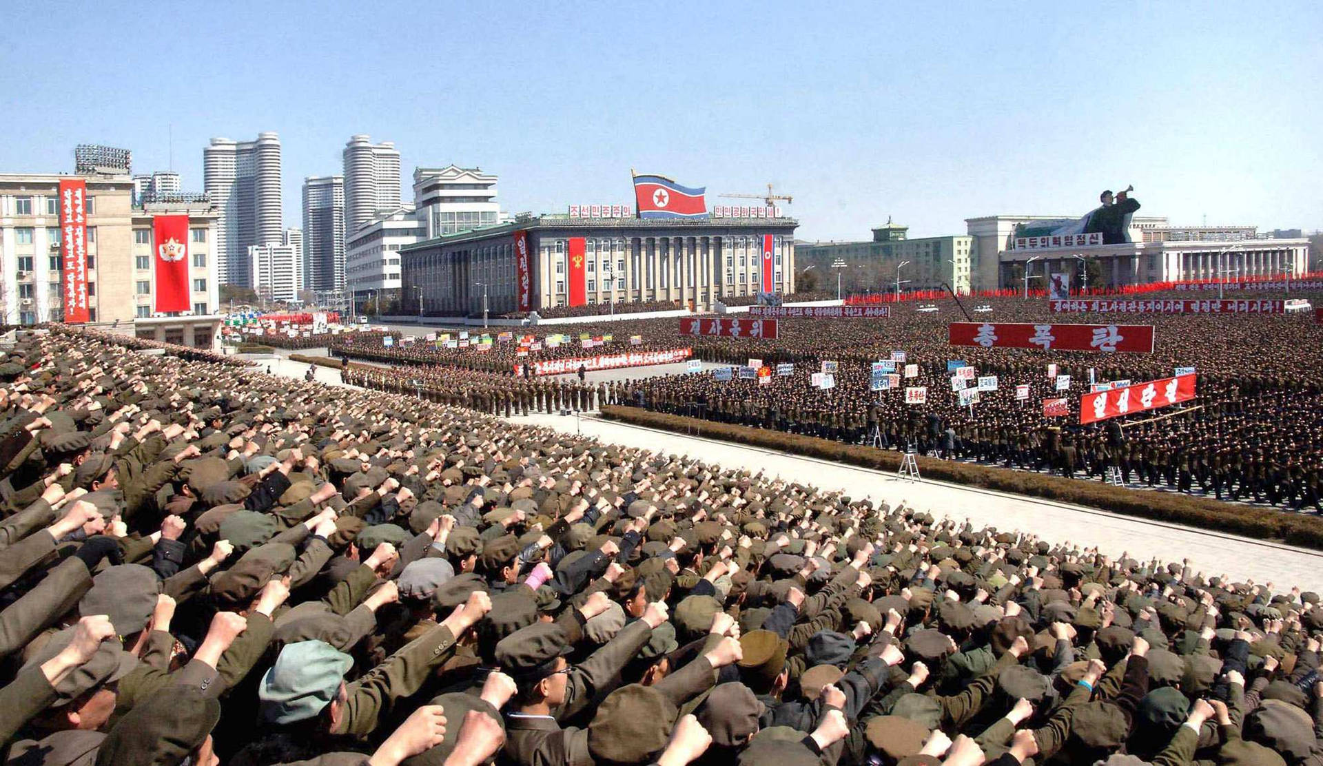 Pyongyang North Korea Military Wallpaper