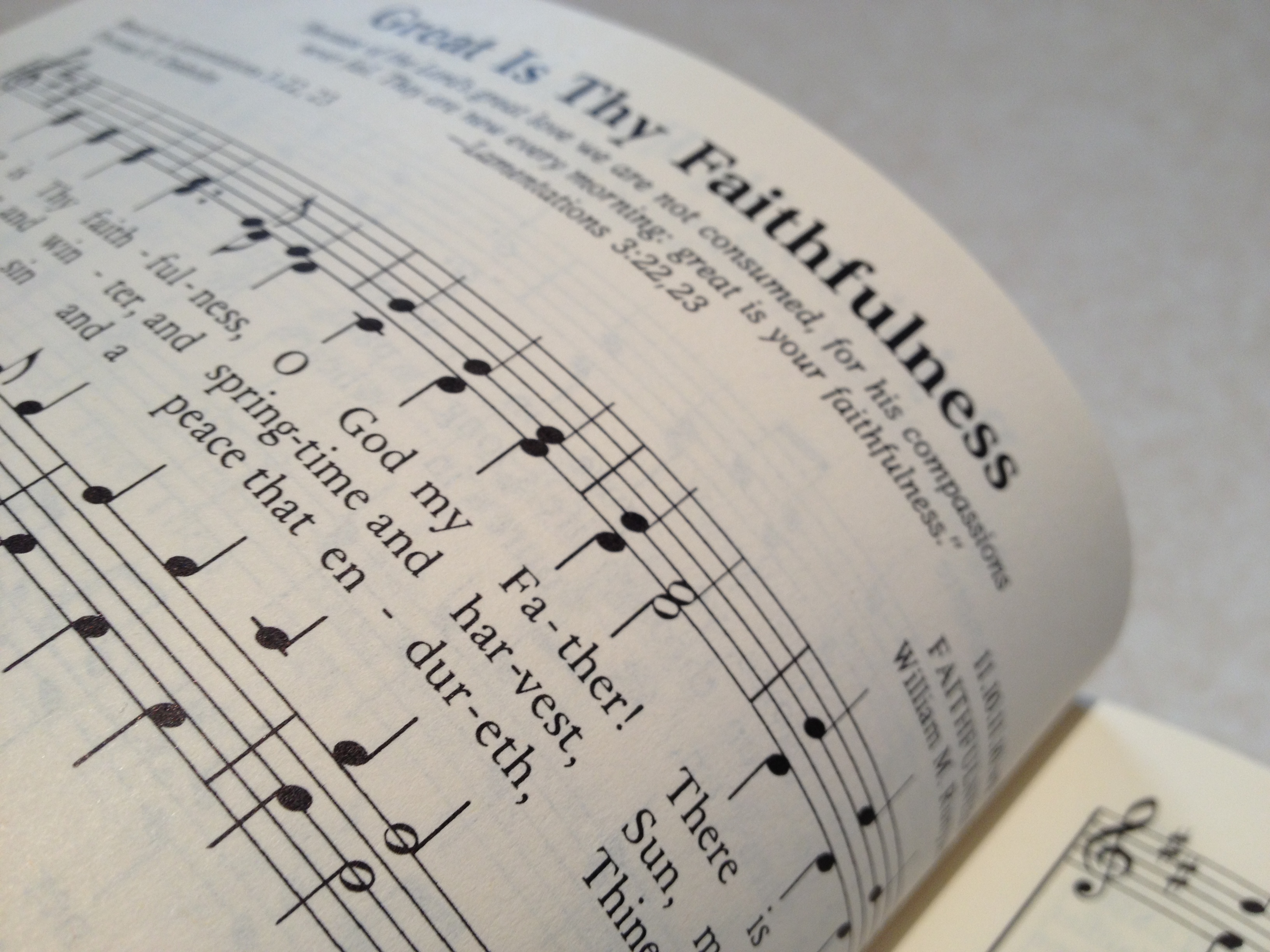 Great Is Thy Faithfulness The Story Behind Hymn Gaither Music