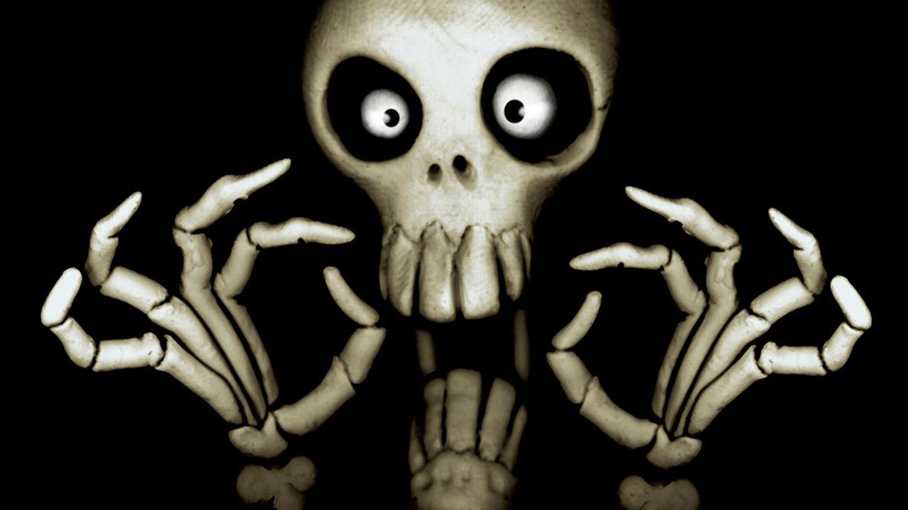 Scary Evil Skull Wallpaper