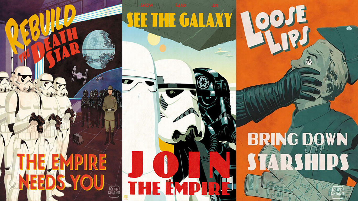 Star Wars Propaganda Wallpaper
