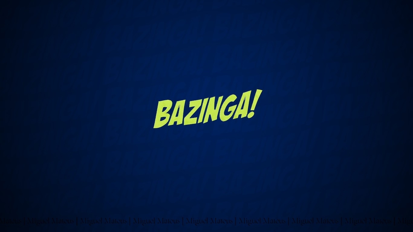Big Bang Theory Bazinga Wallpaper