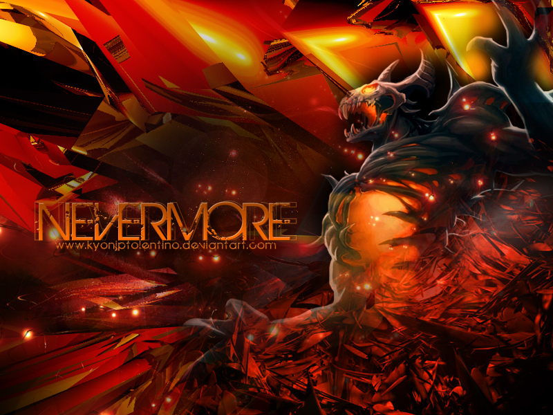 Free download Nevermore Dota 2 Wallpaper Nevermore by kyonjptolentino  [800x600] for your Desktop, Mobile & Tablet | Explore 73+ Nevermore  Wallpaper | Nevermore Background,