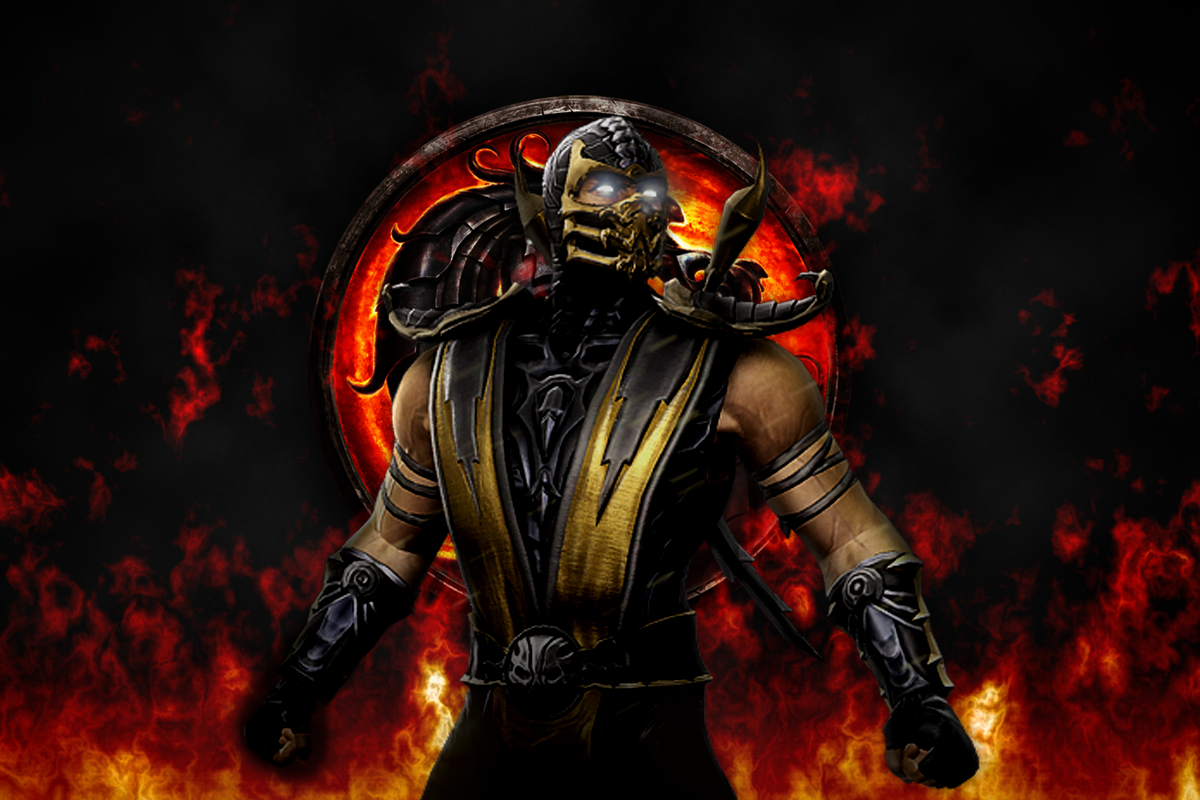 Mortal Kombat Scorpion Wallpaper Cool HD