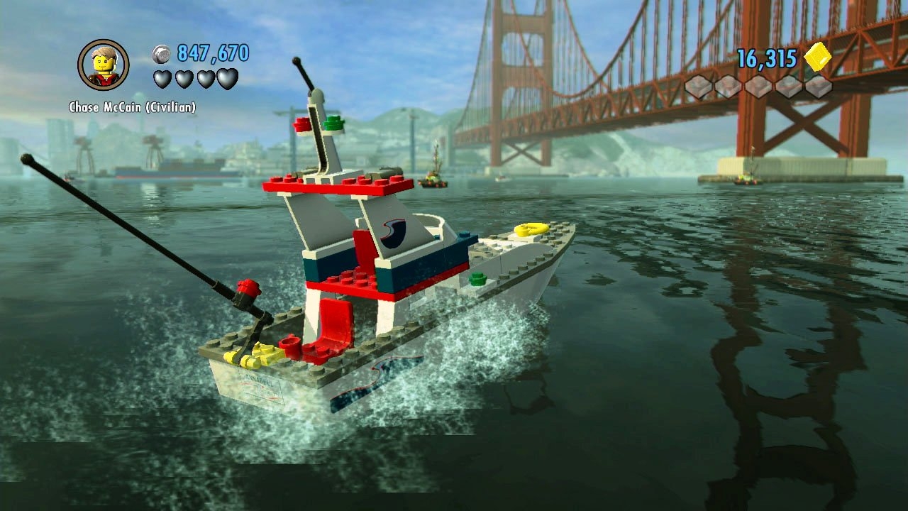 Lego City Undercover Video Game Wallpaper Of