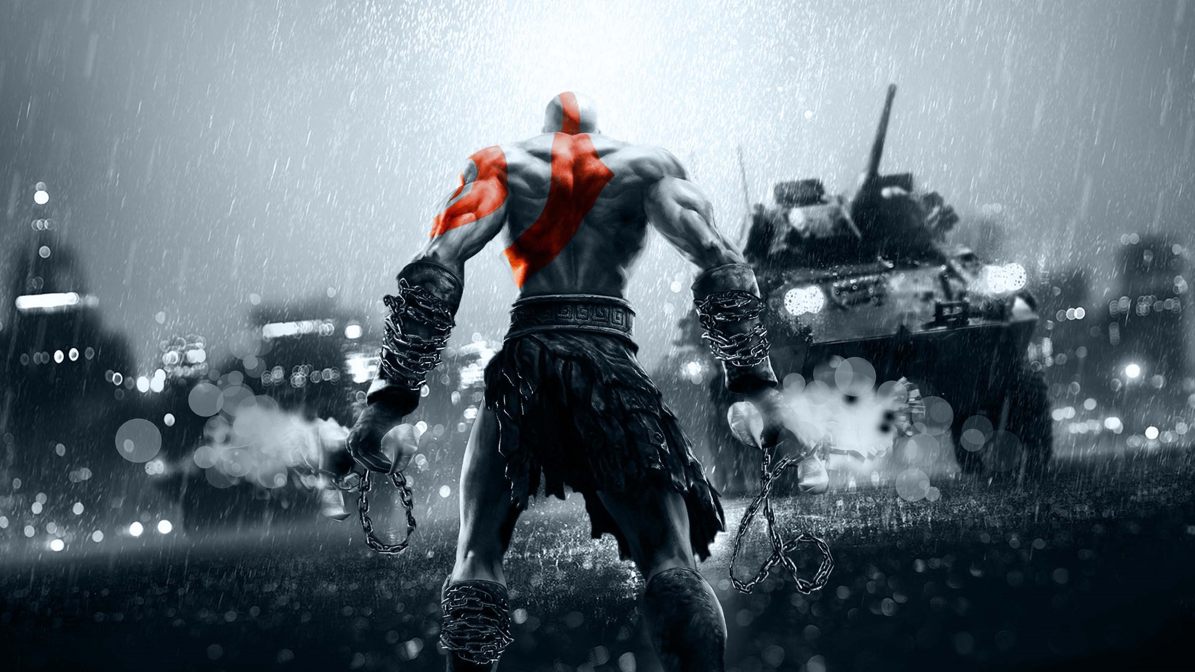 God Of War 4k Hd Wallpaper