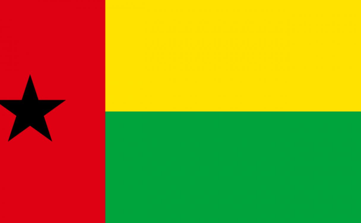 Guinea Bissau Countries Flag Wallpaper Colorful
