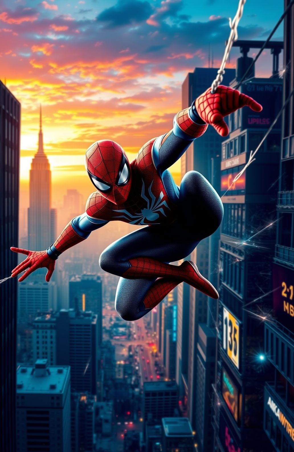 Spiderman 3d Wallpaper